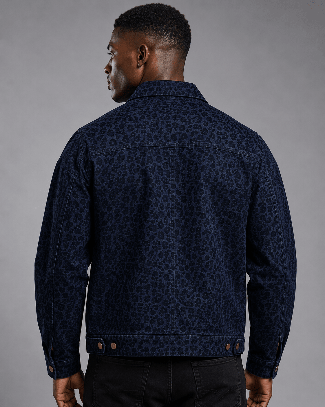 CM&UZ Midnight Panther Utility Jacket - CM & UZ STYLES LTD