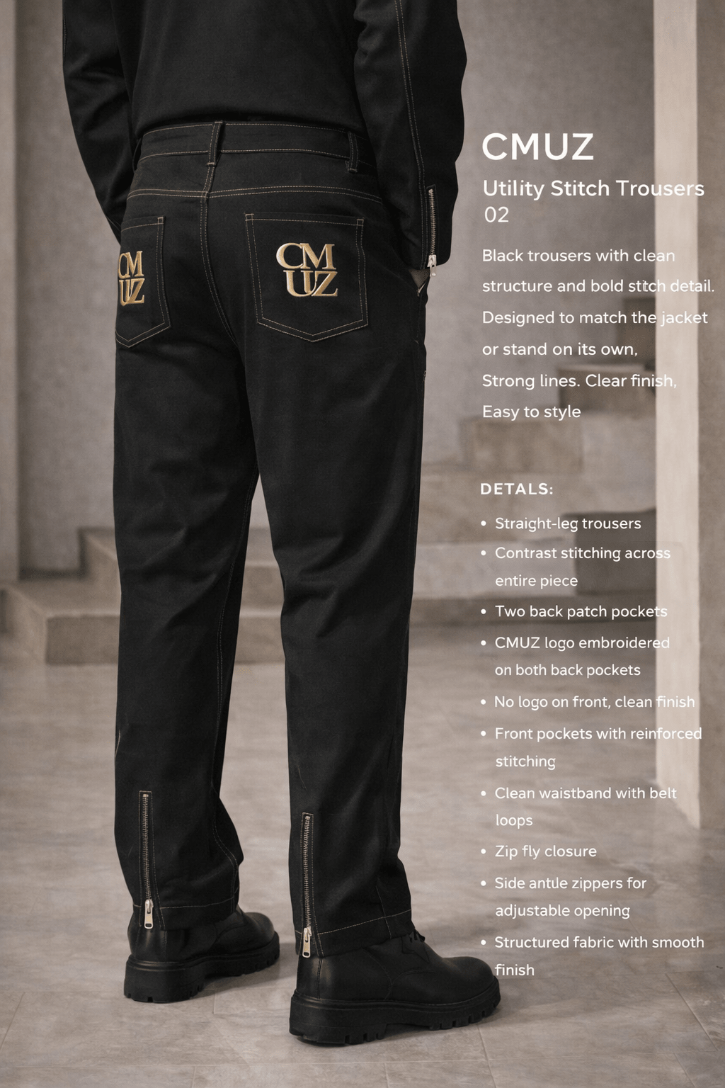 CM&UZ Utility Stitch Set 02 - CM & UZ STYLES LTD