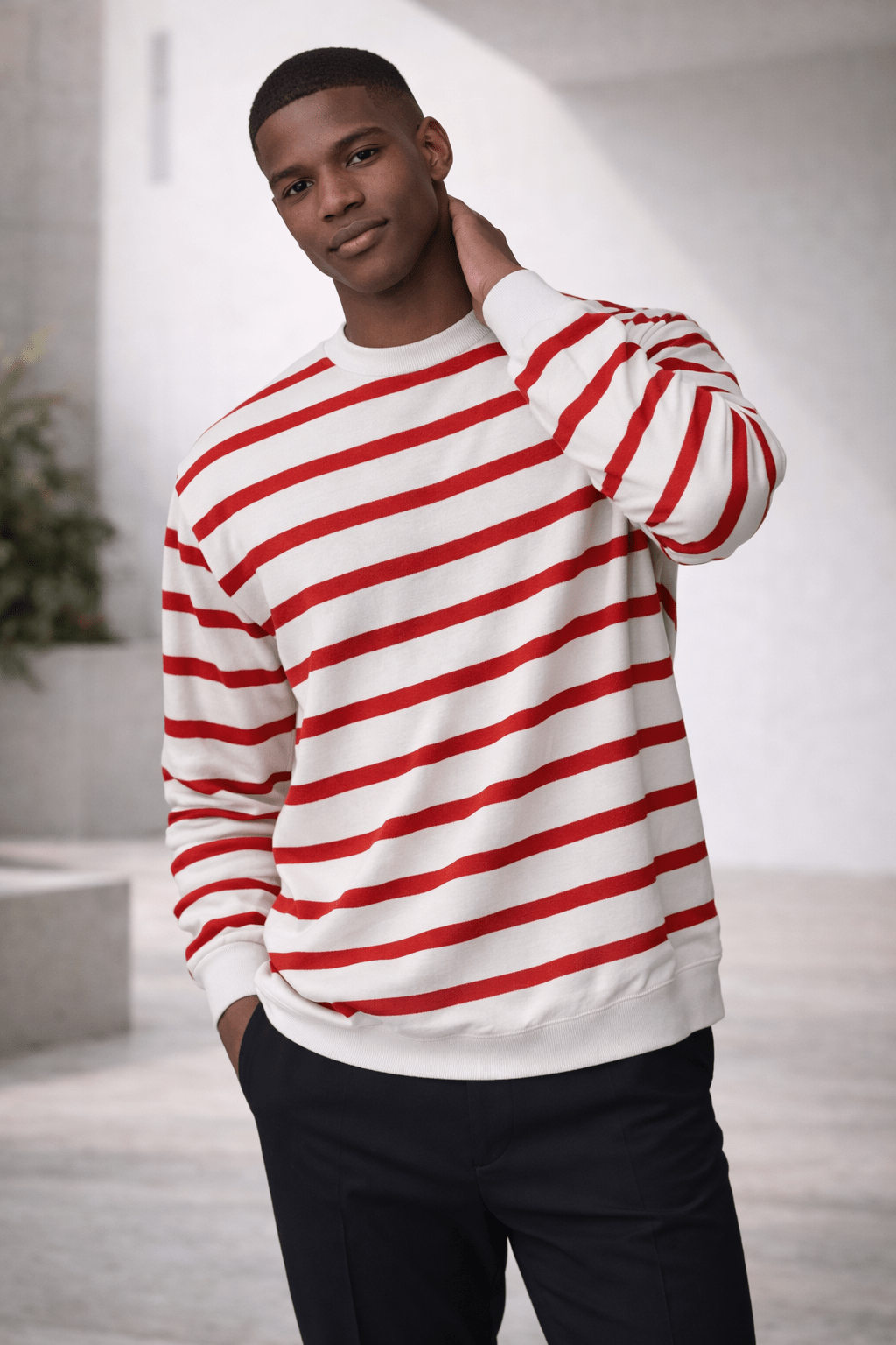 Rose Line Knit - CM & UZ STYLES LTD