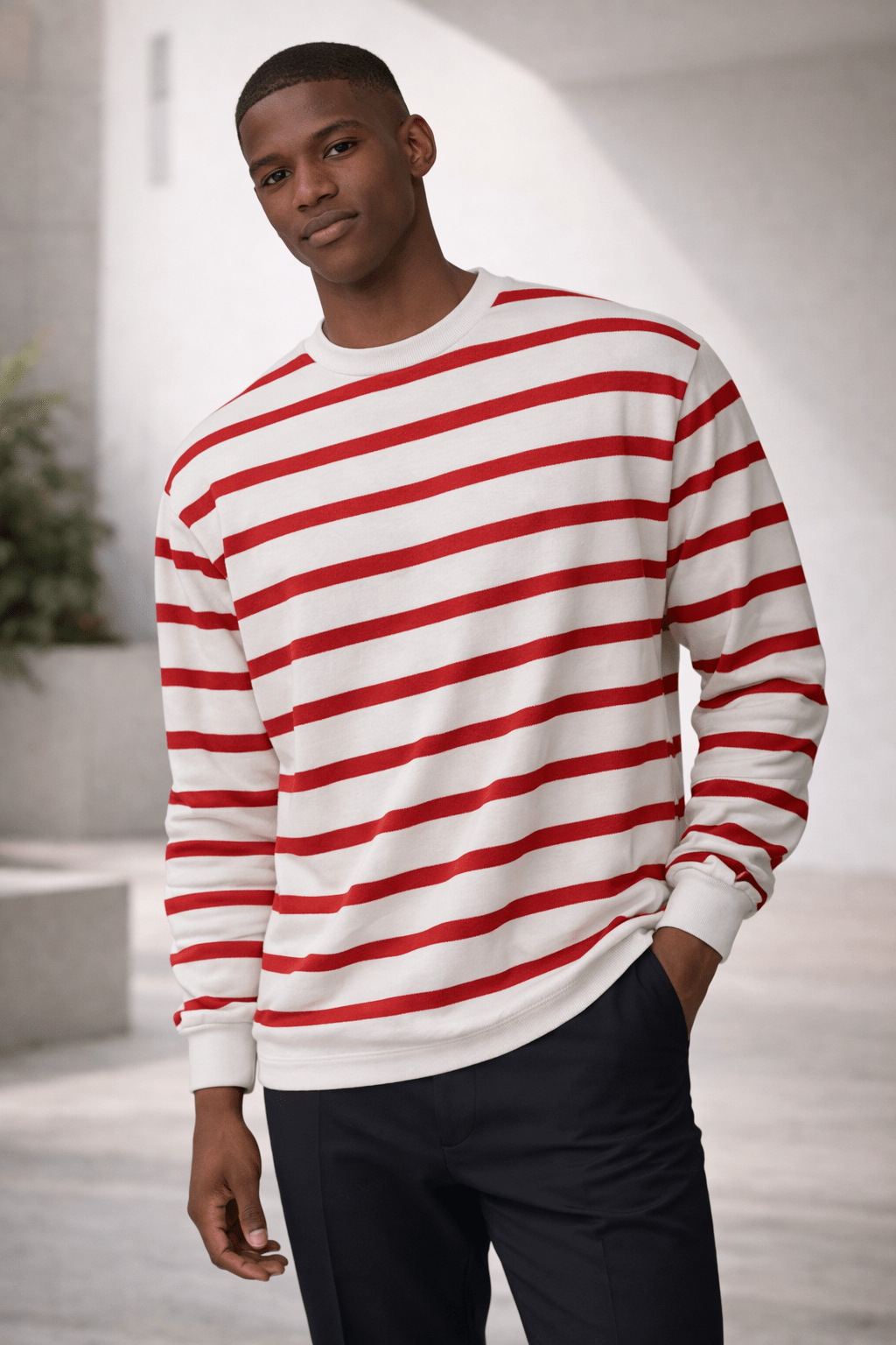 Rose Line Knit - CM & UZ STYLES LTD