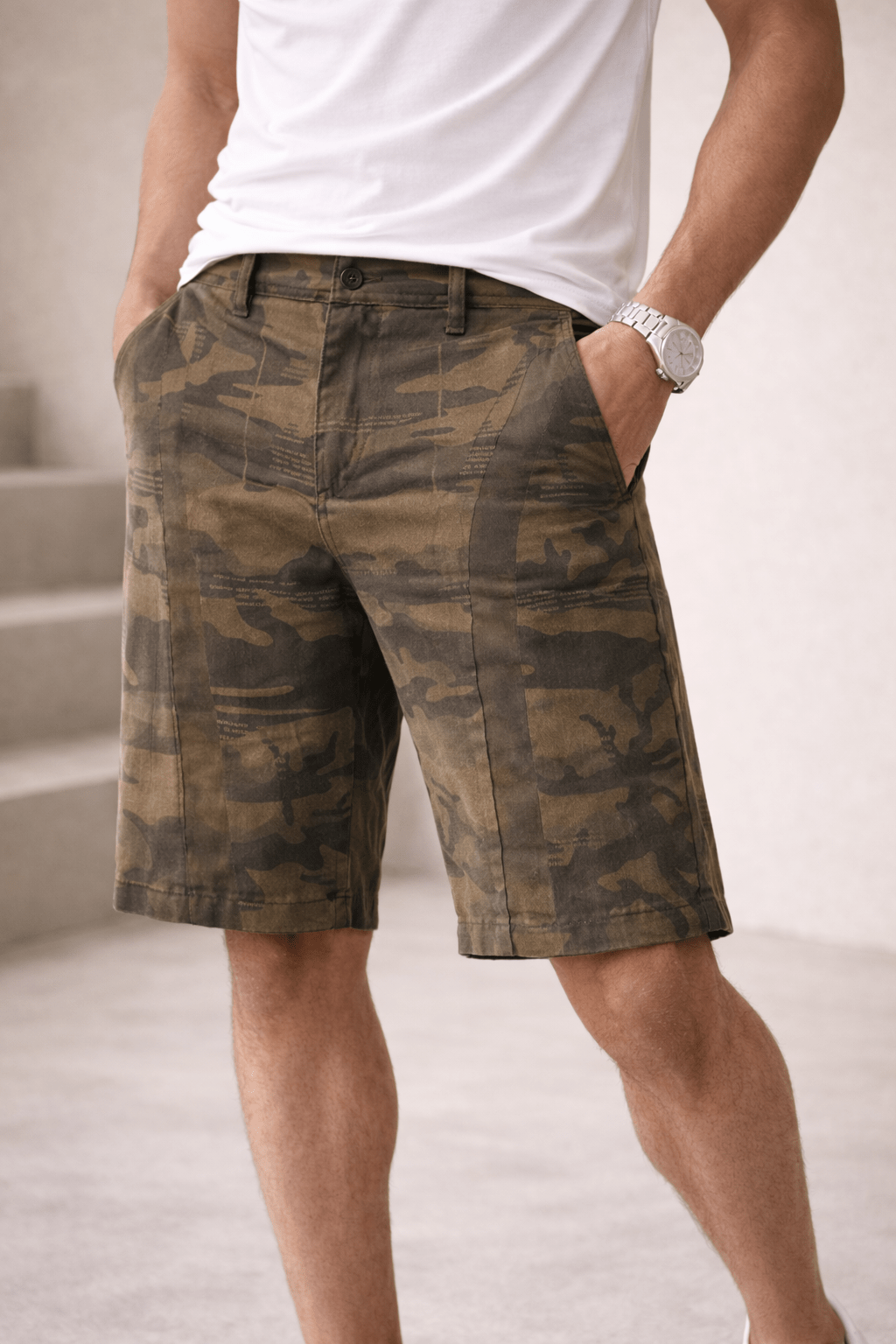 Terrain Tailored Shorts - CM & UZ STYLES LTD