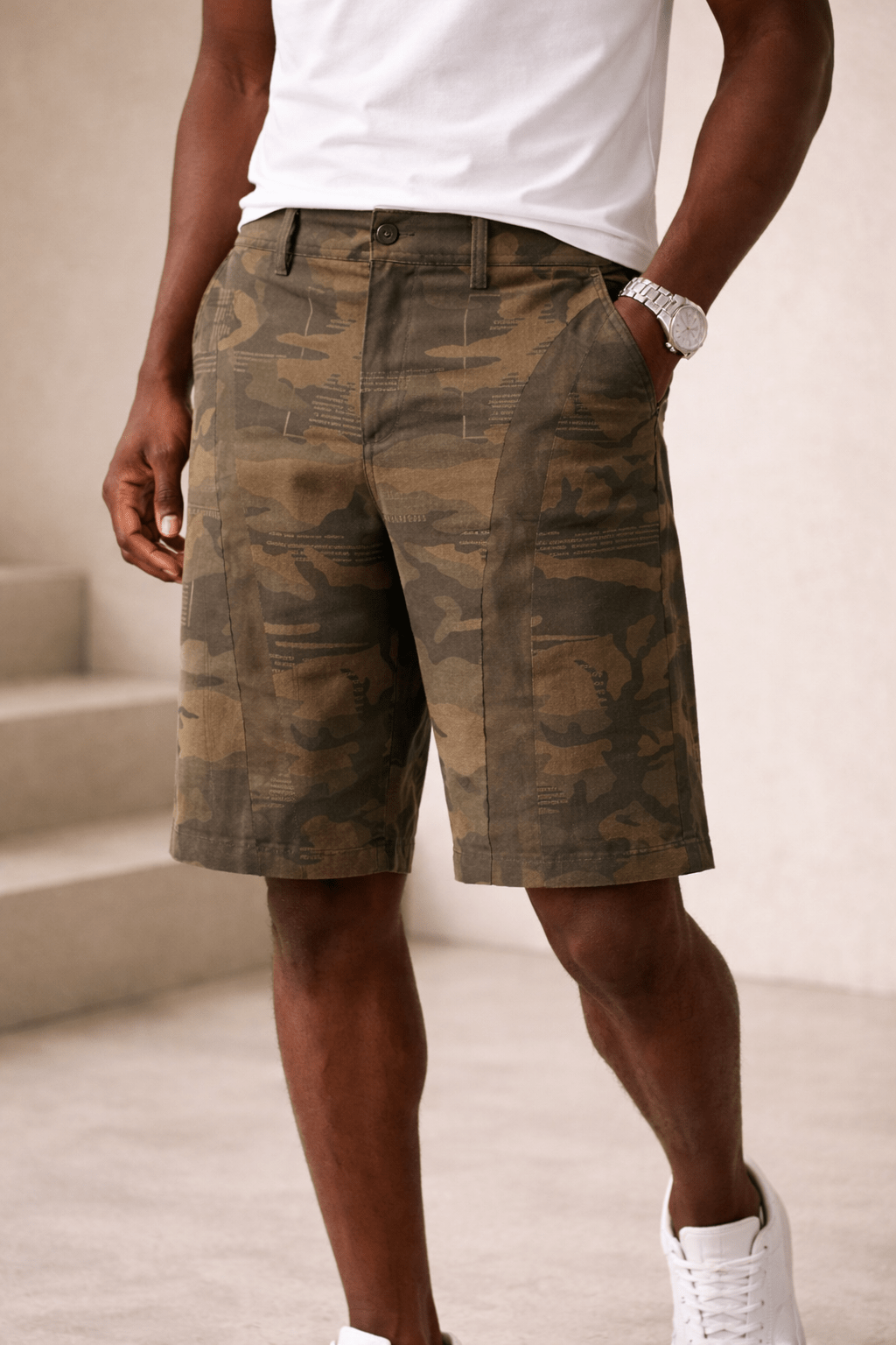 Terrain Tailored Shorts - CM & UZ STYLES LTD